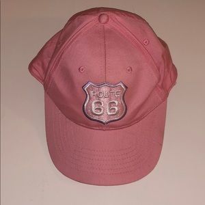 FREE w a $10+ item Pink Route 66 Ball Cap